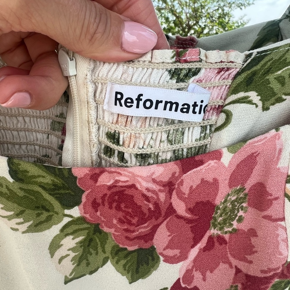 Reformation Hilda Dress in Jadin - Picture 11 of 15